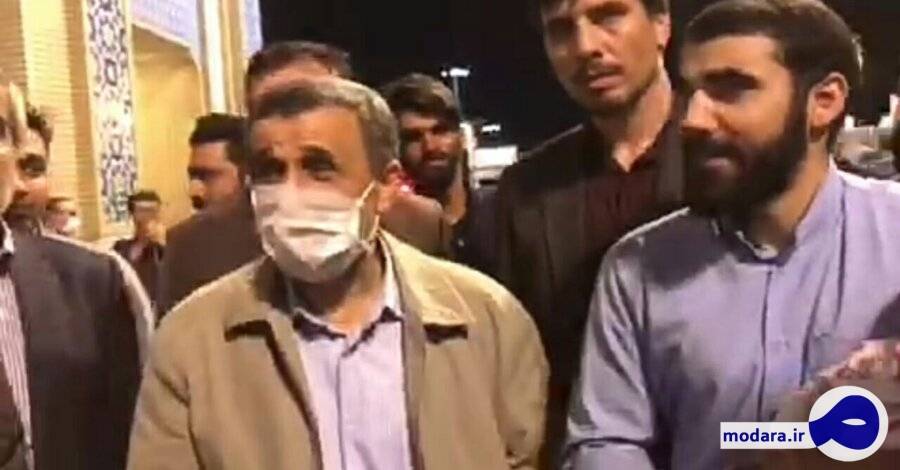 احمدی نژاد در قم به دیدن کدام مرجع تقلید رفت؟