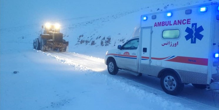 ۶ مادر باردار از برف و کولاک در ارسباران نجات یافتند