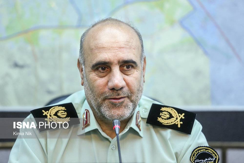 رئیس پلیس تهران: برای شناسایی لیدرهای اعتراضات از پهپاد استفاده می کنیم