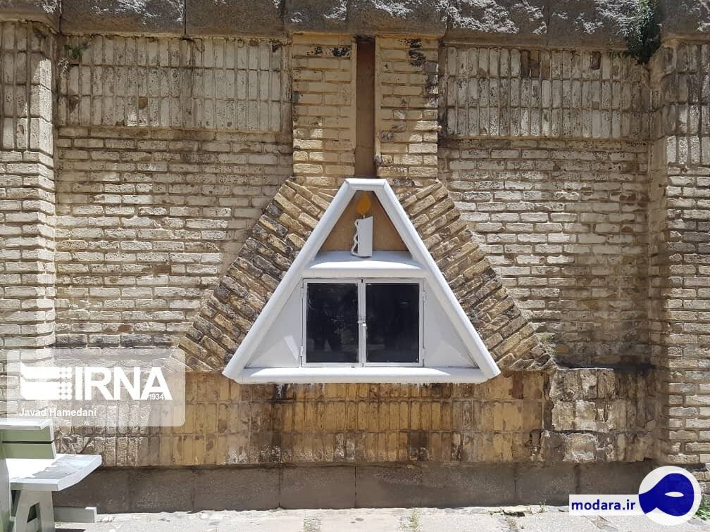 تصاویر آتش سوزی مقبره استر و مردخای