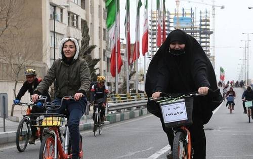 دوچرخه سواری زنان جرم می شود؟
