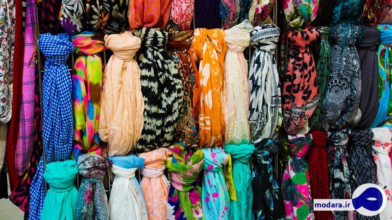 فروش شال و روسری در بازار ۶۰ درصد کاهش یافت