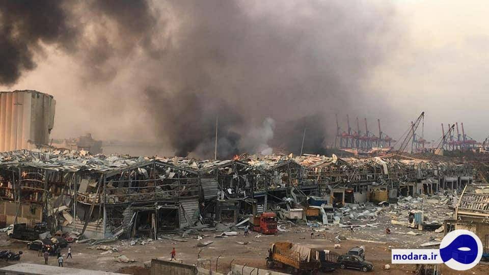 دستکم ۱۰ نفر در انفجار بیروت کشته شدند/ صدای انفجار در قبرس هم شنیده شده است/ اعلام عزای عمومی در لبنان