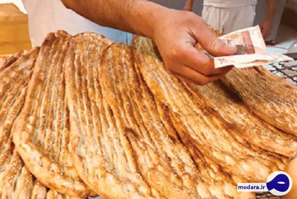 نان گران شد+جدول جدید قیمت انواع نان