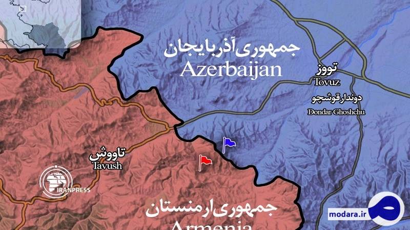 درگیری مجدد ارمنستان و جمهوری آذربایجان بر سر مرز های مشترک