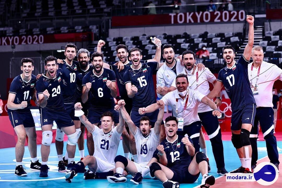 شروع رویایی والیبال ایران در المپیک ۲۰۲۰