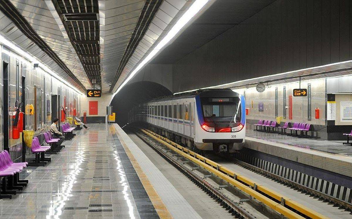 اختلال در سرویس دهی خط پنج متروی تهران و حومه