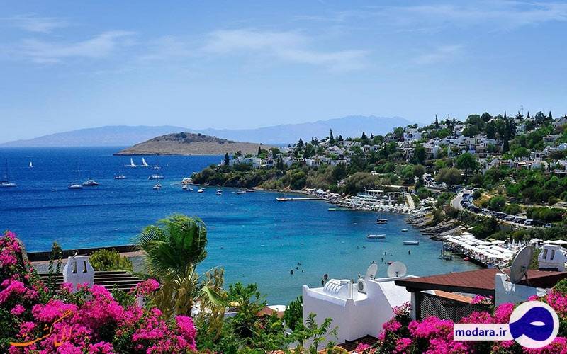 جاذبه های گردشگری در شهر بدروم ترکیه