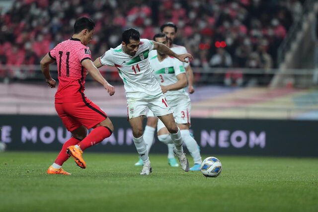 باخت ایران مقابل کره‌جنوبی در مقدماتی جام جهانی