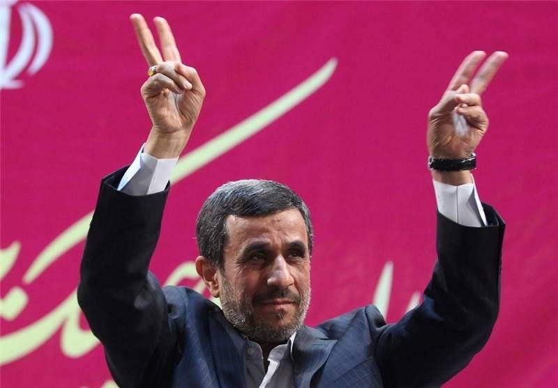احمدی نژاد پیدا شد