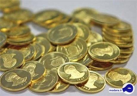 قیمت سکه ۵۰۰ هزار تومان کاهش یافت