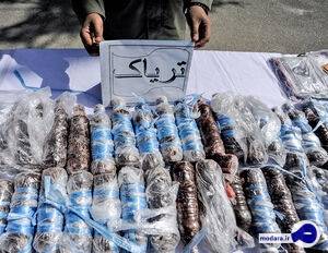 ۲۸۰ کیلوگرم تریاک در همدان کشف و توقیف شد