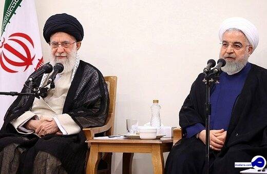 روحانی در دیدار با رهبری:نرخ تورم رو به کاهش است/تحریم فرصتی برای تغییر ساختار بودجه به وجود آورده است