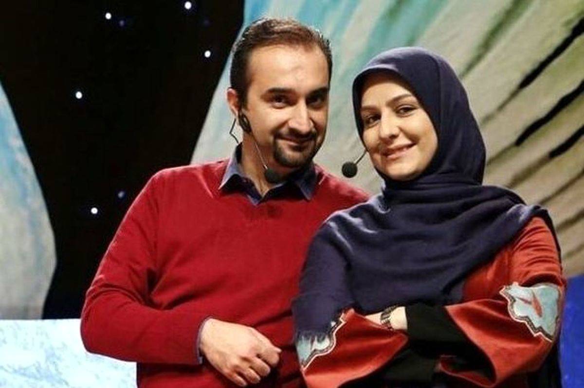 نیما کرمی و همسرش در برنامه شب یلدای شبکه یک