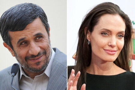 ادامه داستان های احمدی نژاد و آنجلینا جولی/ محمود تشکر کرد!