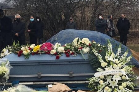 رضا براهنی به خاک سپرده شد