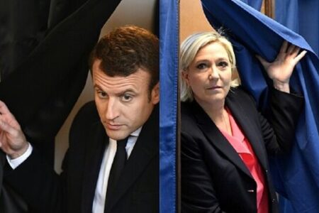 نتایج اولیه انتخابات ریاست جمهوری فرانسه اعلام شد