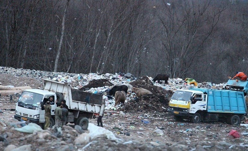 واکنش نماینده مجلس به زباله‌های دپو شده در سراوان رشت