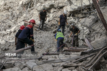 ۷ نفر همچنان زیر آوار متروپل مدفون هستند/ آخرین آمار جان باختگان اعلام شد