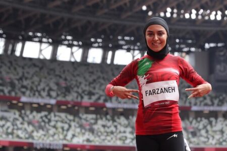 فرزانه فصیحی رکورد دوی ۱۰۰ متر زنان ایران را شکست