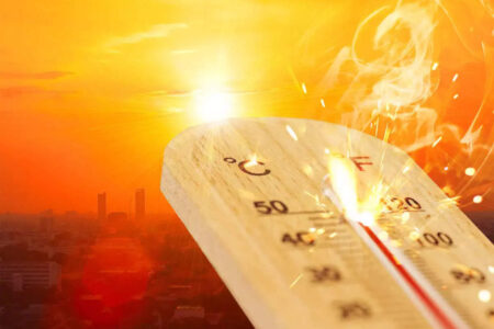 دمای پنج منطقه خوزستان از ۵۰ درجه عبور کرد