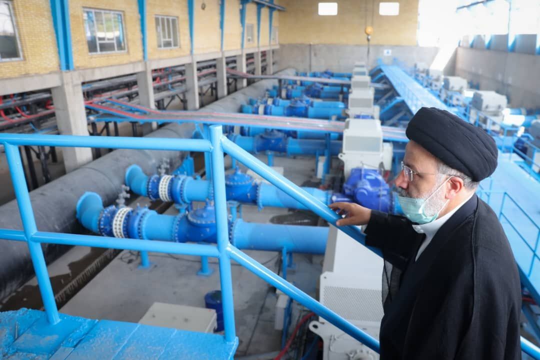 طرح بزرگ آبرسانی غدیر خوزستان با حضور رییس جمهور به بهره‌برداری رسید