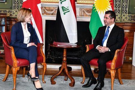نخست وزیر انگلیس: به حمایت از امنیت اقلیم کردستان پایبند هستیم