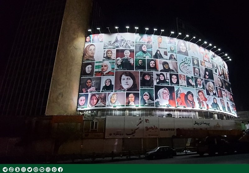 فاطمه معتمدآریا: تصویر من را از دیوارنگاره میدان ولیعصر پایین بیاورید