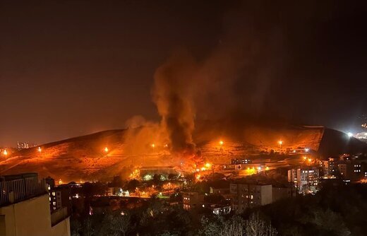 ایرنا: ۸ نفر در حادثه آتش‌سوزی زندان اوین مصدوم شدند