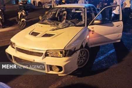 عامل زیر گرفتن ۷ نیروی «یگان ویژه» در بلوار کشاورز دستگیر شد