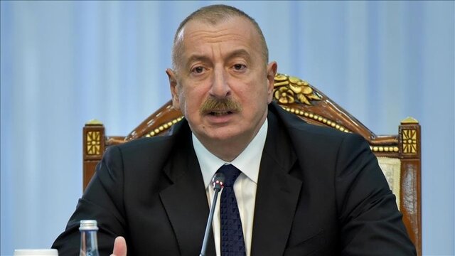رئیس جمهور آذربایجان باز هم ایران را تهدید کرد/ علی اف: از ایران نمی ترسیم