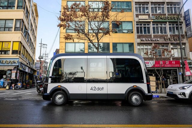 راه‌اندازی آزمایشی اولین اتوبوس‌ خودران در سئول