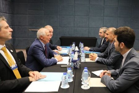 بورل پس از گفتگو با امیرعبداللهیان: توافق کردیم که برجام را بر اساس مذاکرات وین احیا کنیم