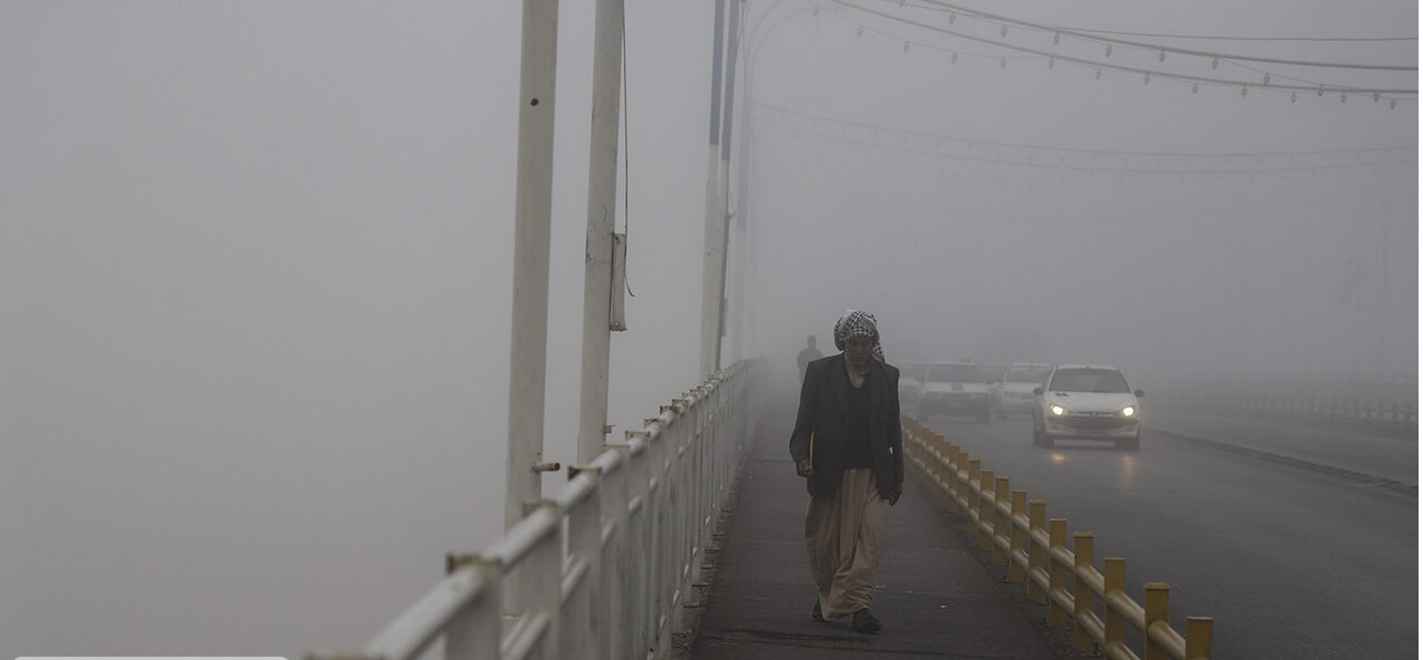 هشدار سطح نارنجی هواشناسی خوزستان مبنی بر وقوع مه