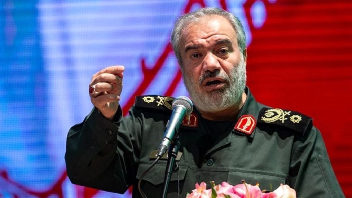 سردار علی فدوی: تنها یک دهم درصد مردم در حوادث اخیر شرکت کردند