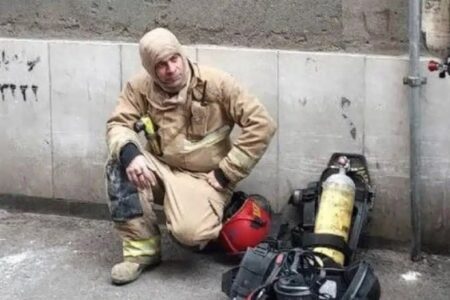 آتش نشان جان‌باخته در ساختمان ۱۵۳ خیابان بهار، برادر همسر «محمود کریمی» بود