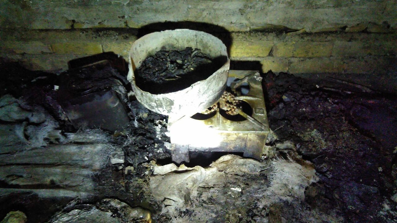 جان باختن ۴ نفر در آتش سوزی یک ساختمان نیمه کاره در تهران