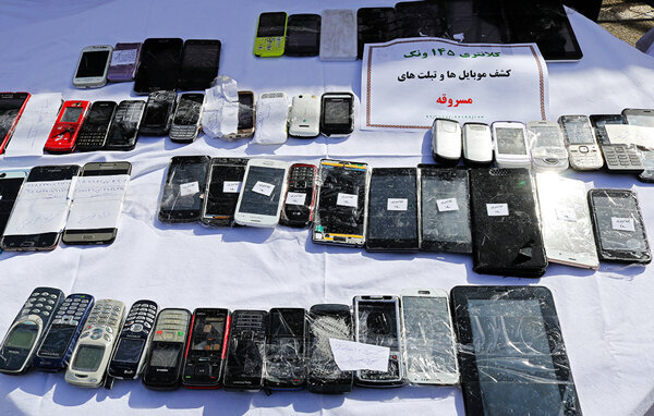 پلیس: اغلب گوشی‌های سرقتی به خارج کشور ارسال می‌شوند