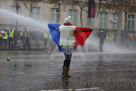 در جریان اعتراضات شنبه در پاریس ۸۱ تن بازداشت شدند