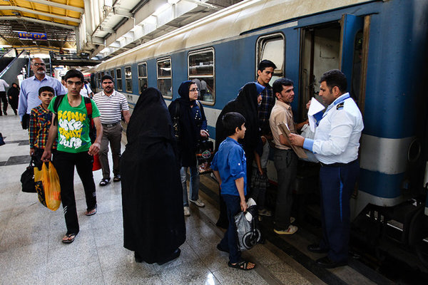 جابه‌جایی مسافران با قطار اصفهان ۱۸ درصد افزایش یافت