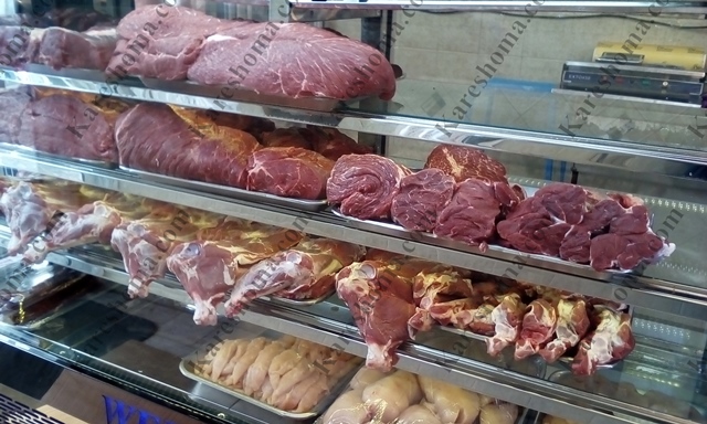 قیمت گوشت گوسفند، گوساله و مرغ / جدول