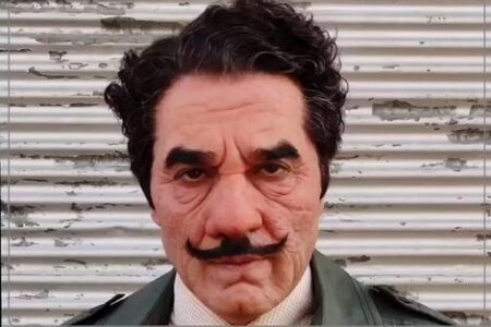 گریم سنگین و دیدنی نوید محمدزاده در سریال «آکتور»