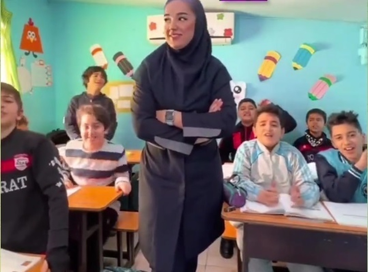 معلمِ زن گنگستر شهر آمل از کار برکنار شد/ FILM