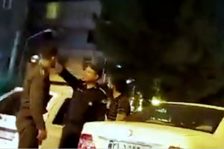 برخورد زشت و ناجوانمردانه پلیس با یک شهروند در تهران / FILM