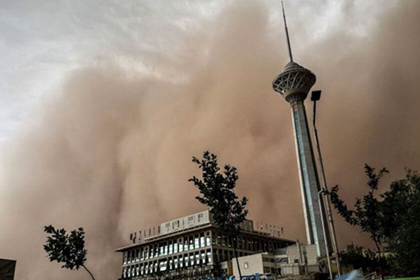 تهران از امروز تا یکشنبه توفانی می‌شود