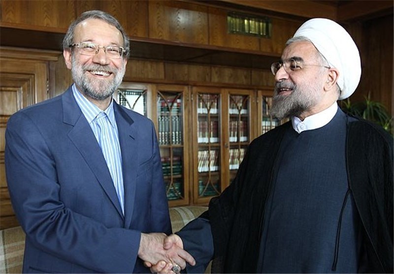 ارائه لیست انتخاباتی ازسوی علی لاریجانی و حسن روحانی جدی‌تر شد