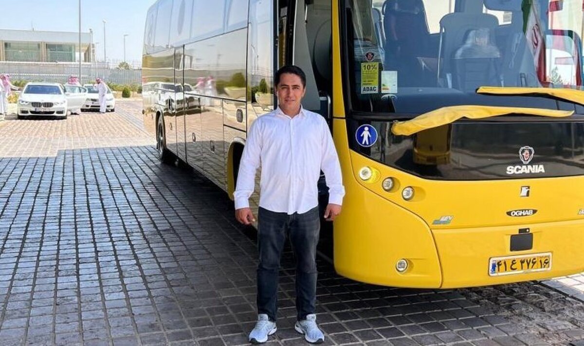 راننده ایرانی اتوبوس باشگاه النصر: فکر نمی‌کردم «رونالدو» اینقدر خاکی باشد، عشق کردم