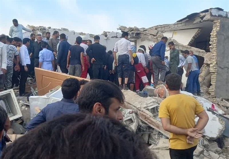 انفجار گاز شهری در یک منزل روستایی در سوسنگرد ۸ کشته برجای گذاشت / FILM