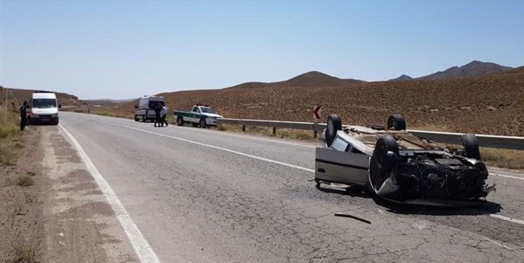 جان باختن ۶ نفر در حوادث جاده‌ای اصفهان