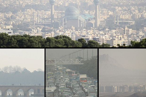 هواشناسی اصفهان برای تداوم آلودگی هوا تا پایان هفته هشدار داد
